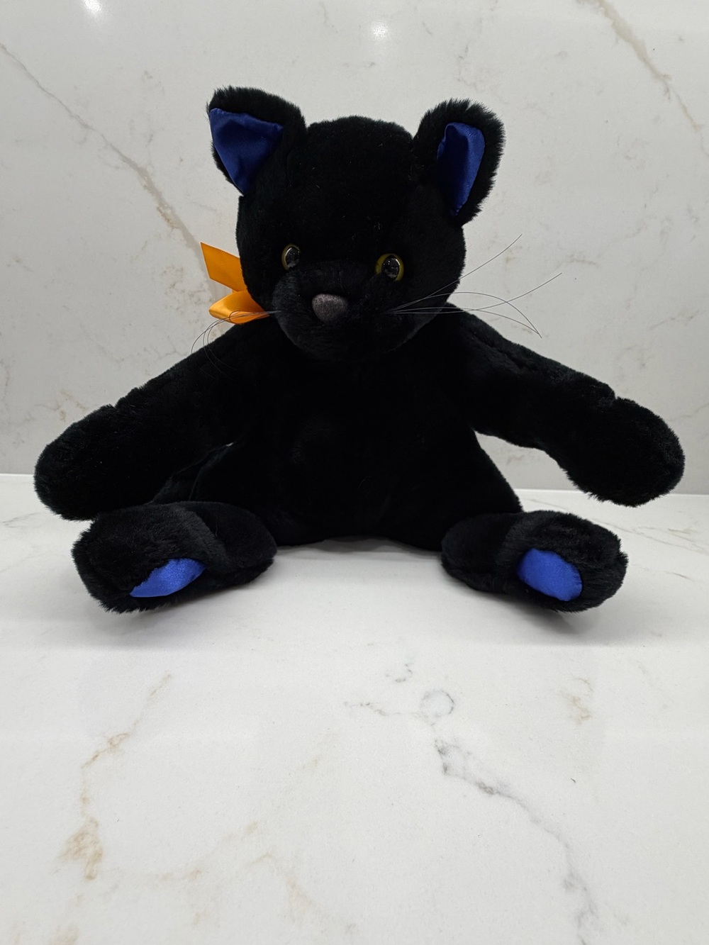 Vintage Hallmark Midnight The Black Cat Halloween Plush Stuffy Plush